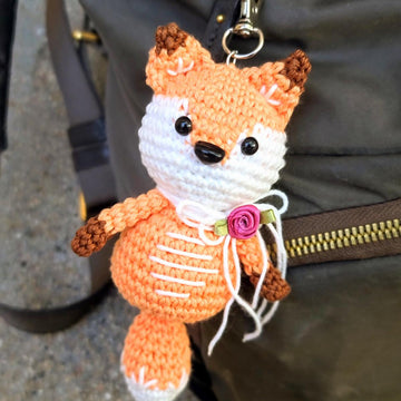 Fox Backpack / Keychain Charm