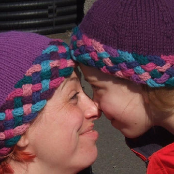 Rainbow Multi-Cable Beanie