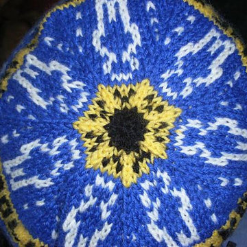Crime scene long beanie