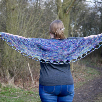 Chain Reaction Shawlette