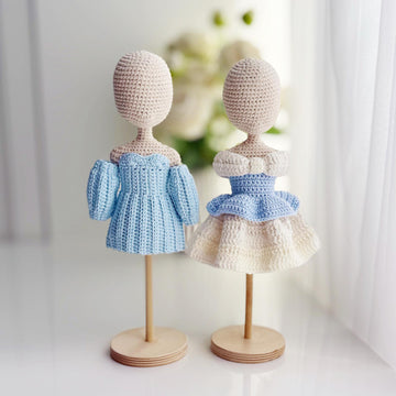 Blue dresses