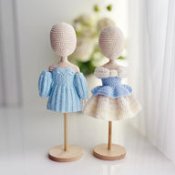 Blue dresses