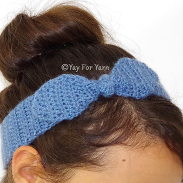 Knotted Bow Headband