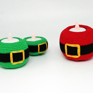 Tealight Holders - Santa