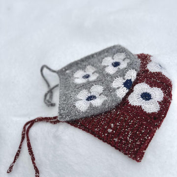 Flower Granny Squares Bonnet
