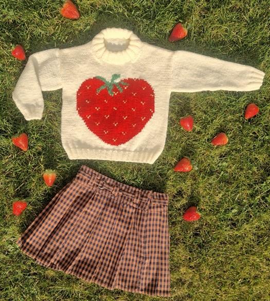 Strawberry Sweater