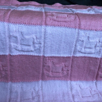 Rocking Horse Baby Blanket