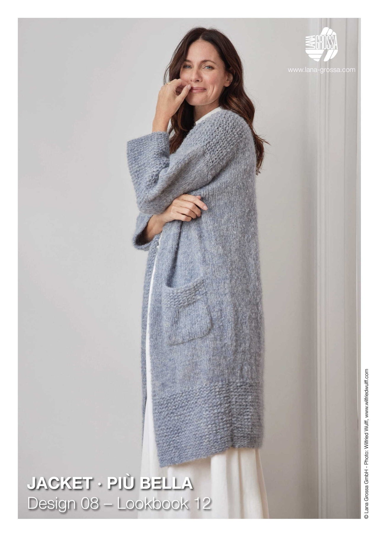 Jacket in Piu Bella in Lana Grossa - 0812 - Downloadable PDF
