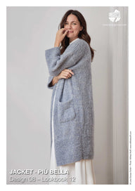 Jacket in Piu Bella in Lana Grossa - 0812 - Downloadable PDF