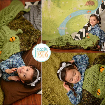Snappy Simon Crocodile Sleeping Blanket Bag