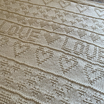 Love Sample Blanket