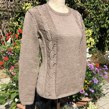 Jessica, Vintage Sweater with Optional Collar