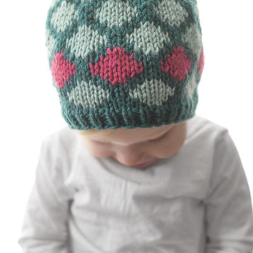 Contrast Diamond Hat