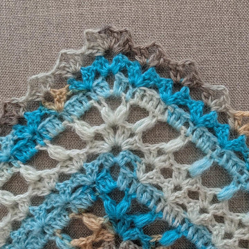 Crochet Shawl Pattern / Chart #91
