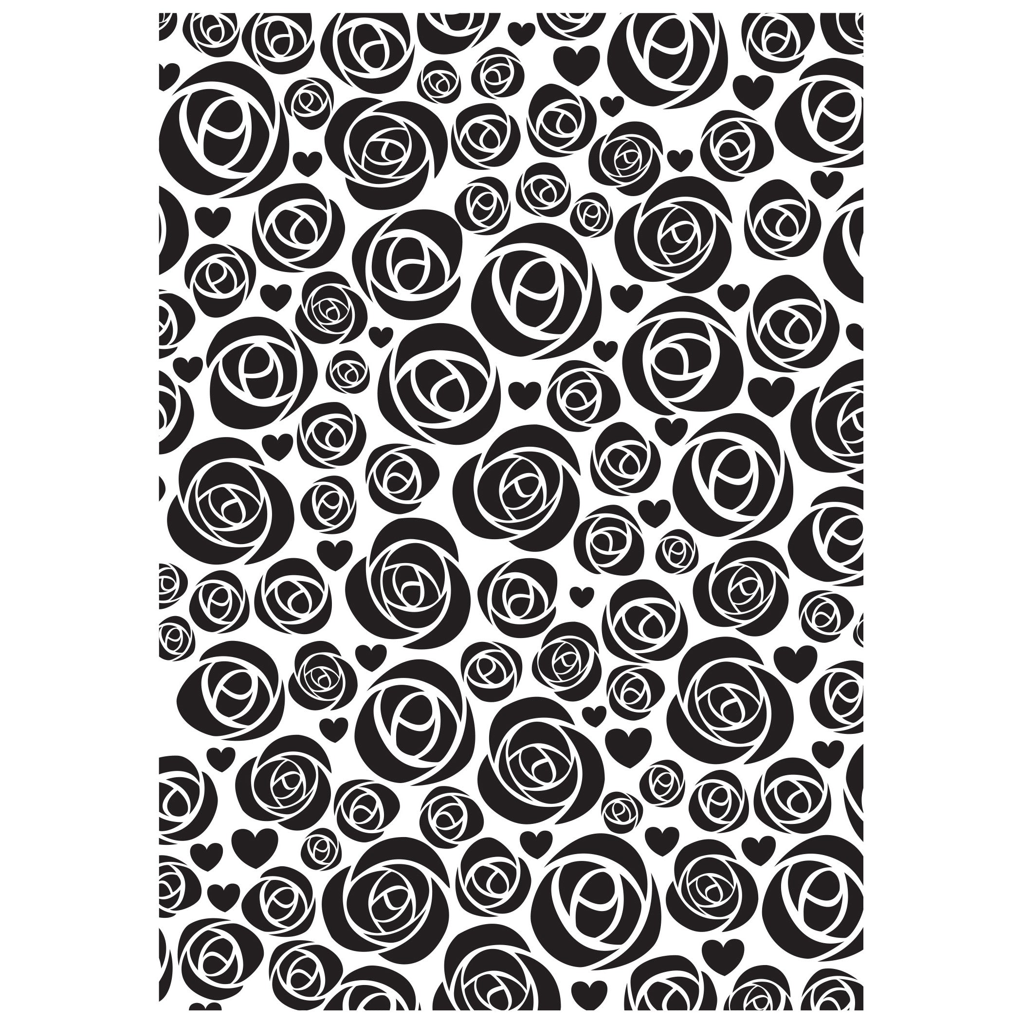 Kaisercraft Embossing Folder 5"X7" - Roses