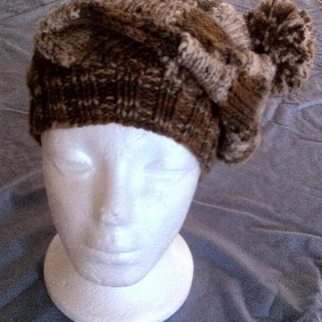 EZ Stockinette Stitch Entrelac Hat