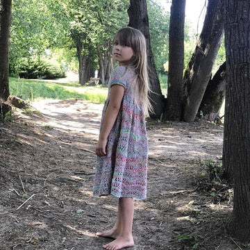 Wave Dress For Little Miss