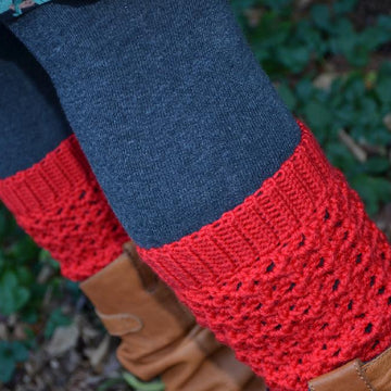 Lacy leg warmers