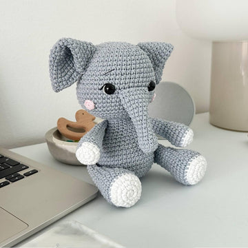 Elephant Amigurumi Crochet Pattern PDF – Elephant Soft Toy, Stuffed Animal Tutorial