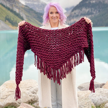 The Behemoth Triangle Scarf