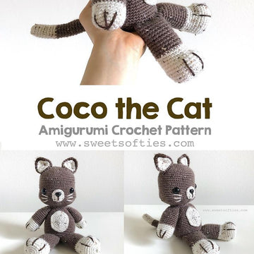 Coco the Amigurumi Kitty Cat Doll