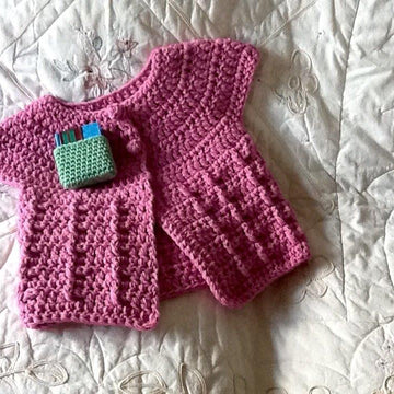 Little Suzie Pretty In Pink Sweater