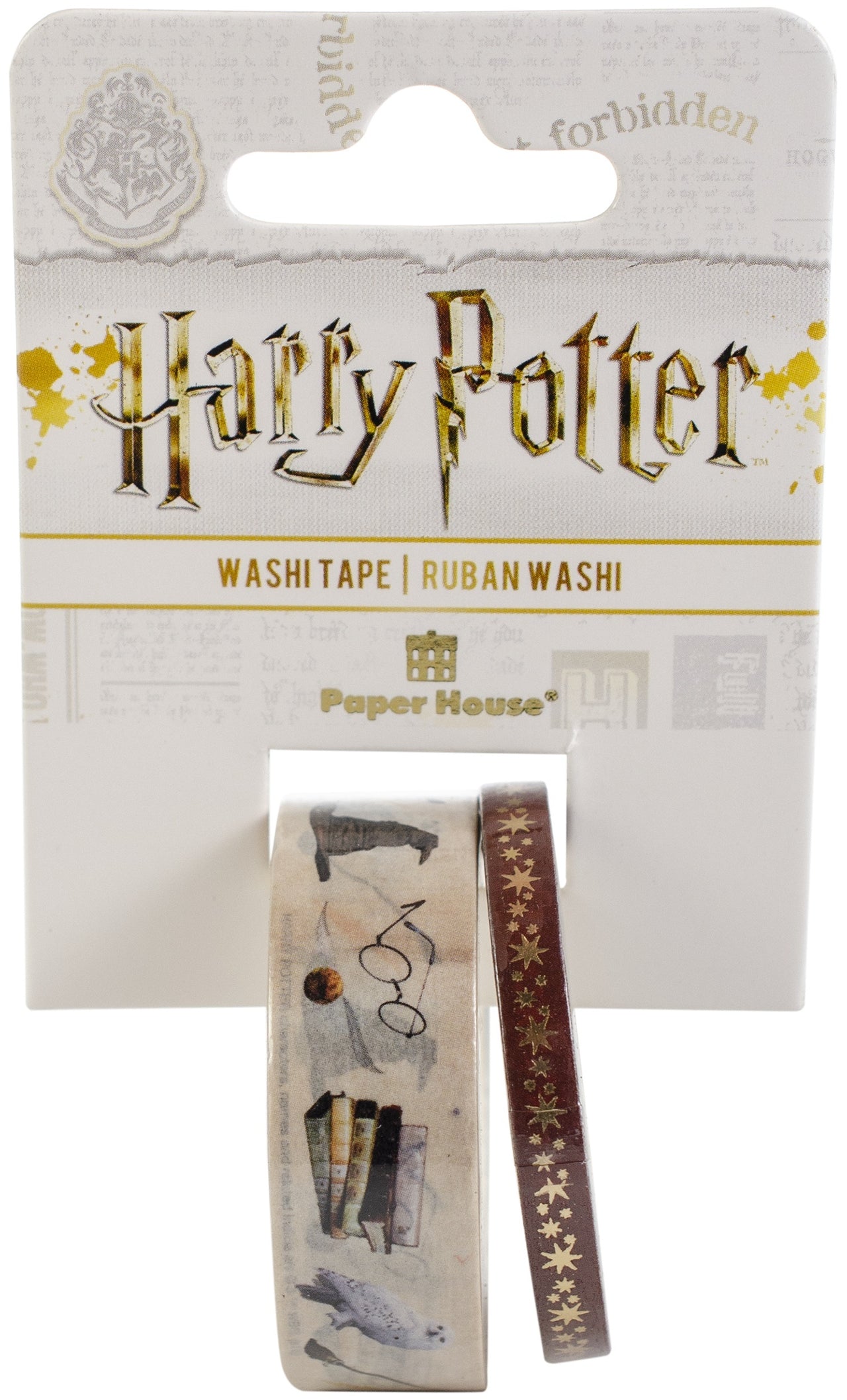 Paper House Washi Tape 2/Pkg - Harry Potter - Icons