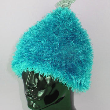 Simple Eyelash Christmas Tree Beanie Hat