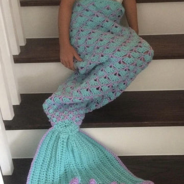 Mermaid Dreams Tail Blanket