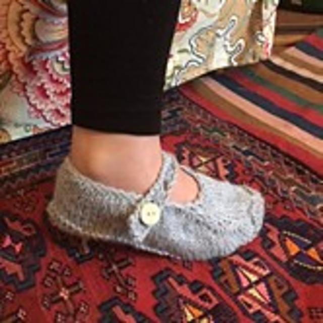 Alpaca slippers