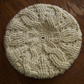 Cumulus Cabled Cowl, Hat & Cuffs