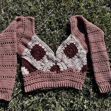 Sunburst pullover