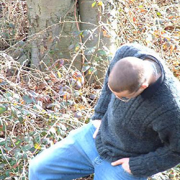 Cocoon man's sweater