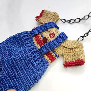 Crochet Jumpsuit Phone Bag pattern
