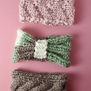 3 Super Chunky Headbands