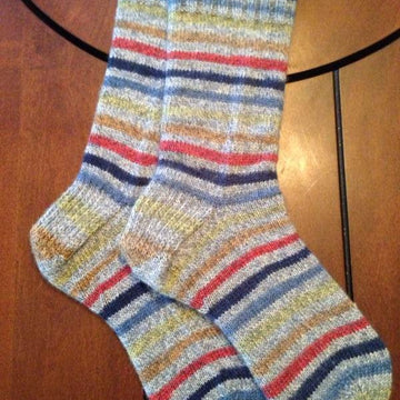 Basic Sock with a Double Gusset Heel