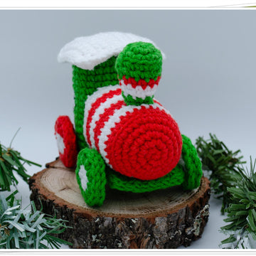 Crochet Christmas Train