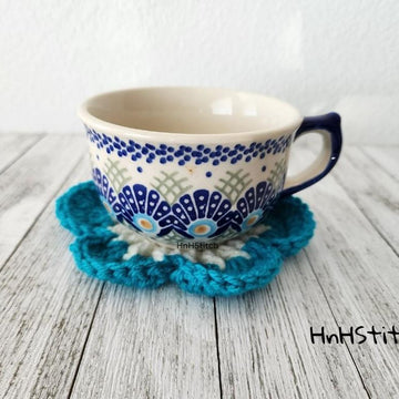 Flower Teacup Coaster