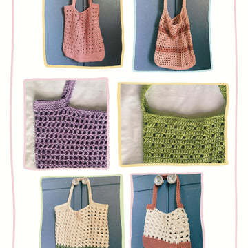 ‘On The Grid’ - customisable crochet bag pattern