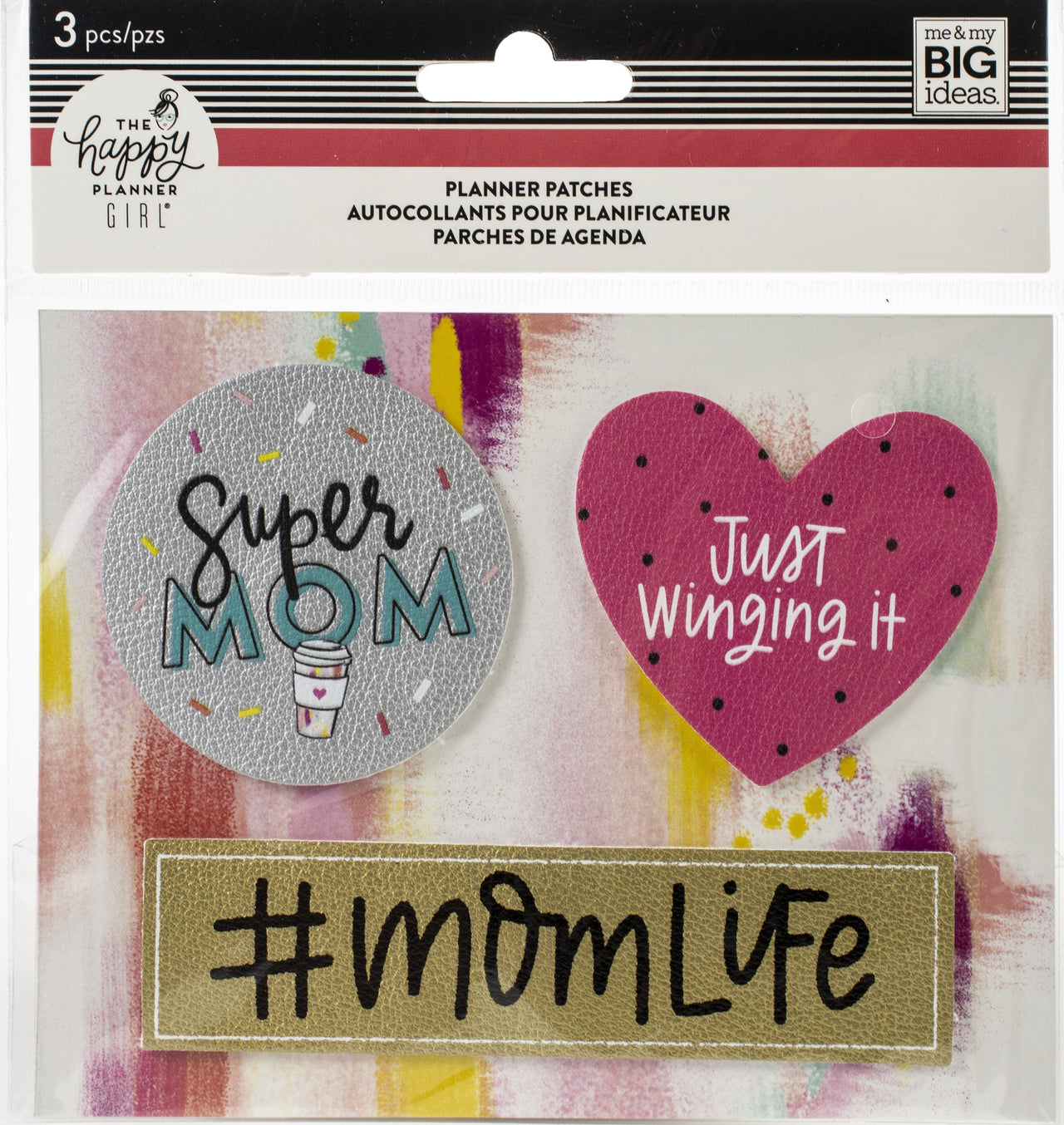 Happy Planner Self-Adhesive Patches 3/Pkg - Super Mom