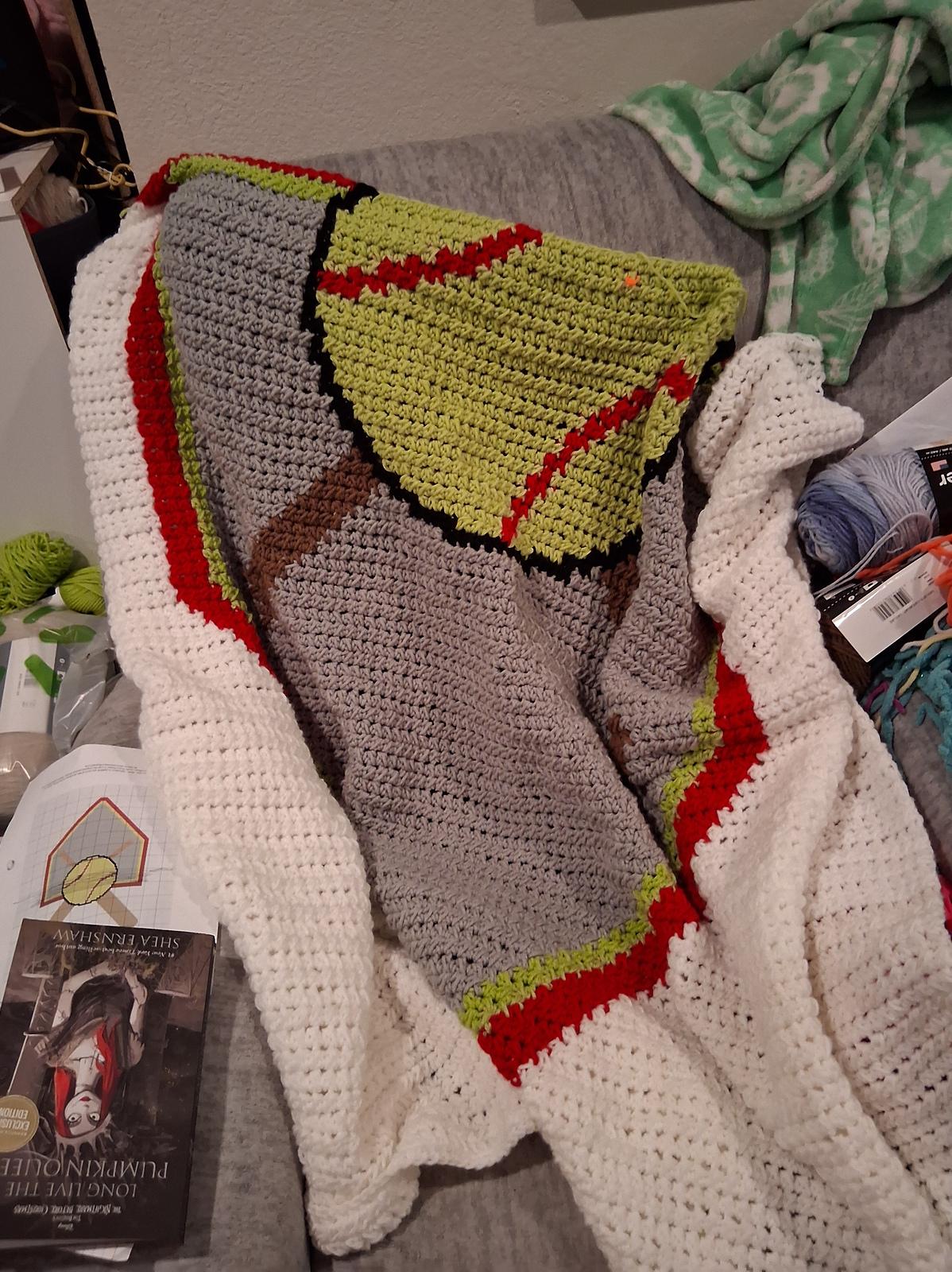 Baseball Softball Blanket