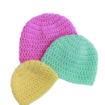 Crochet Pattern for Babies Hats, Beanies, 7 Sizes, Small, Preemie, New Born, 0-3mths, 3-6mths, 6-12mths, Toddler, CP548