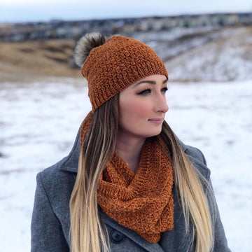The Top Stitch Toque and Cowl