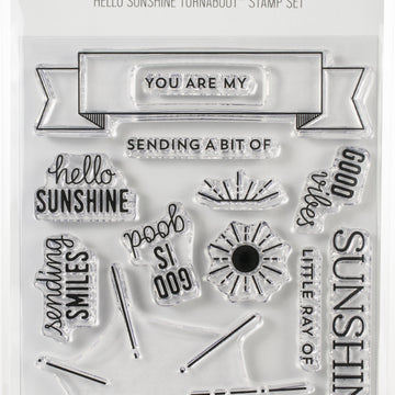 Concord & 9th Clear Stamps 4"X4" - Hello Sunshine Turnabout
