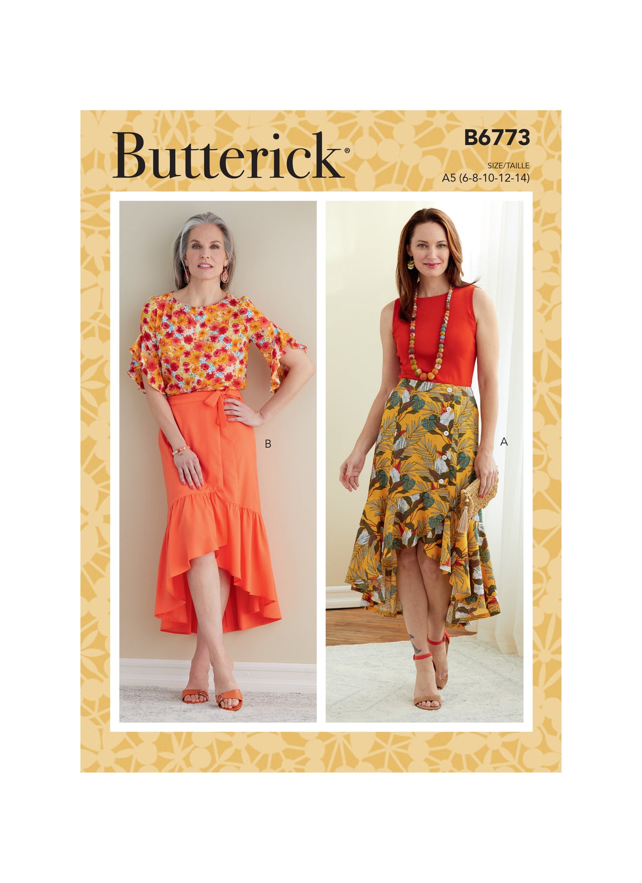 Butterick Misses' Skirt B6773 - Sewing Pattern