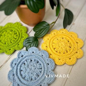 Daisy Coasters