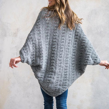 So Versatile Cable Coccoon Shrug