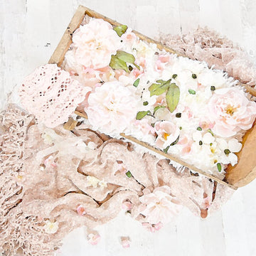 Victoria Rose Lace Baby Bonnet