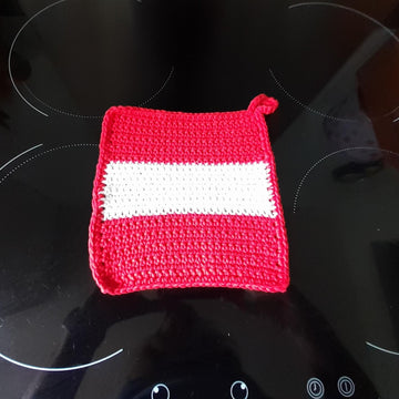 Patriotic potholders - patriotische Topflappen