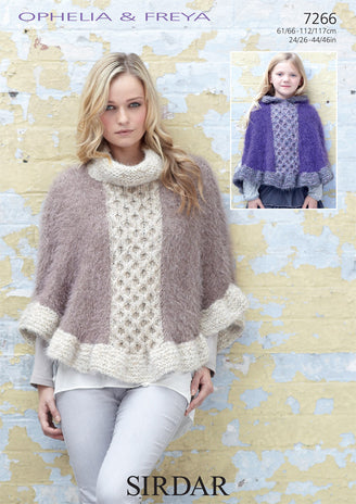 Capes in Sirdar Ophelia and Freya - 7266 - Downloadable PDF